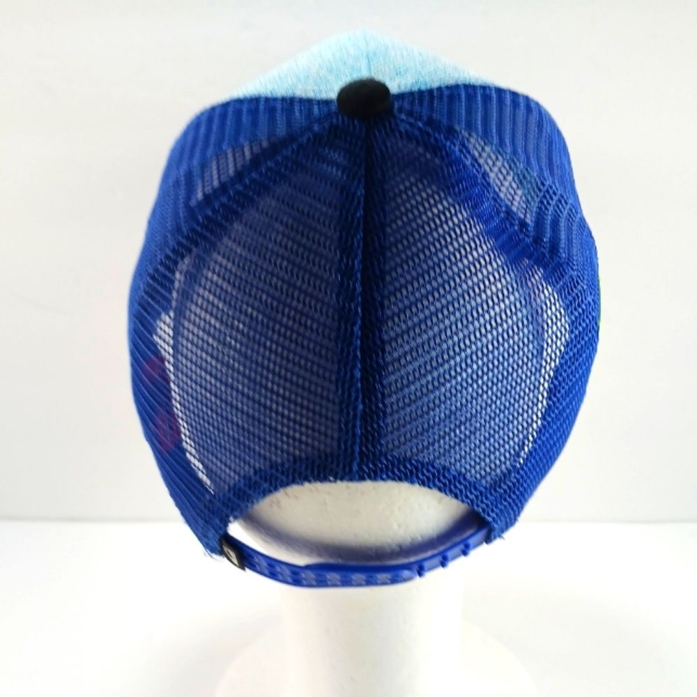 NWOT Quicksilver Trucker Mens OS Colorblock Branded............................. - Picture 6 of 9